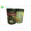 500g Matte Printed Stand Up Food Pouches , Soup Nylon Zipper Pouch Packaging